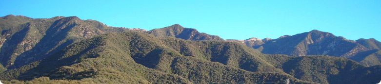 Carpinteria Mountains Header
